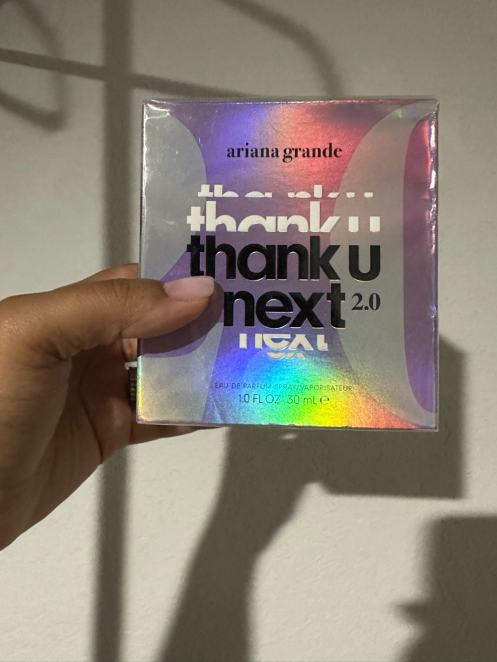 Brand New Ariana Grande Iridescent Pink & Purple Thank U Next 2.0 Perfume